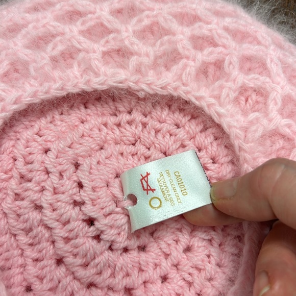 Heaslip angora rabbit beret - Picture 6 of 9